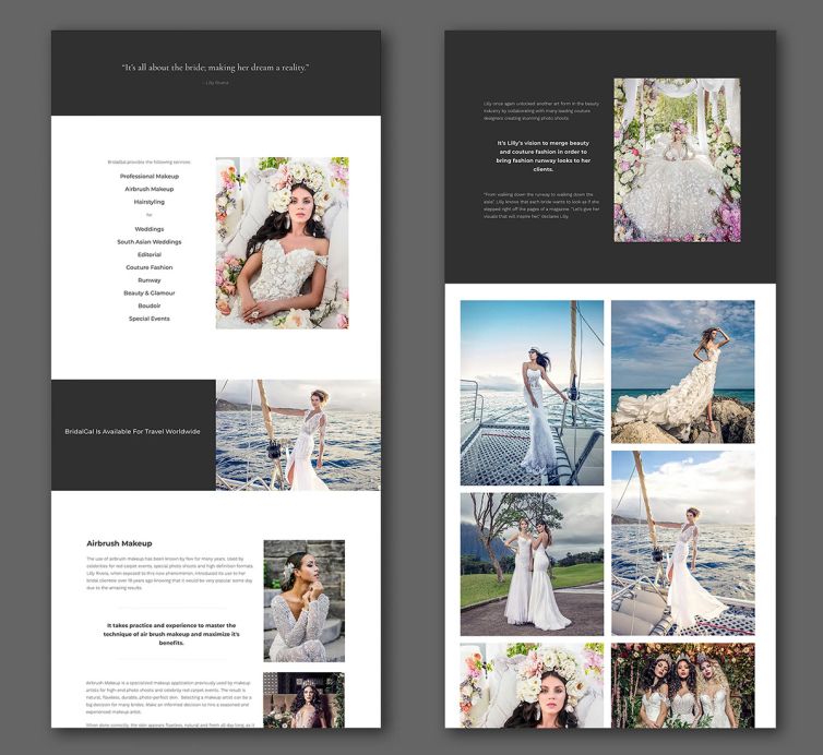Website Design & Development - Design Portfolio - Palm Island Creative