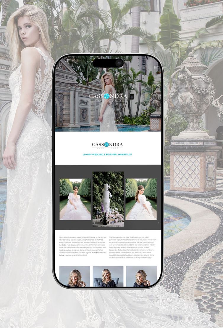 Website Design & Development - Design Portfolio - Palm Island Creative