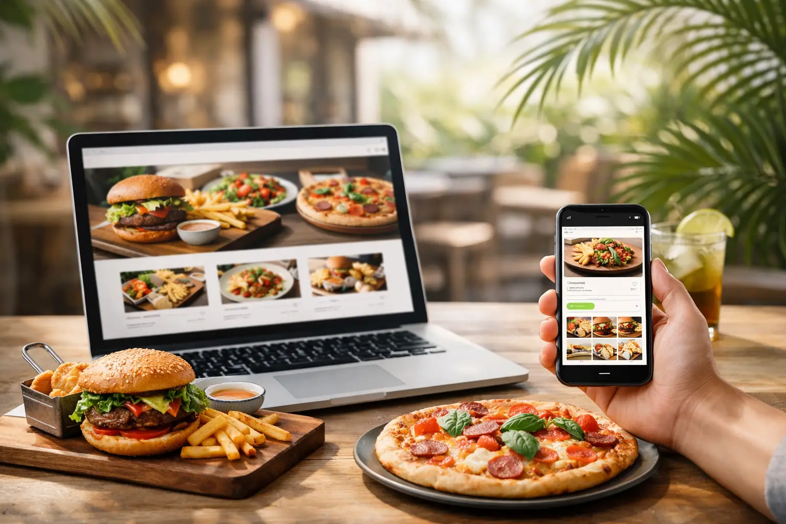 Restaurant Online Ordering Website Design That Sells - Palm Island Creative